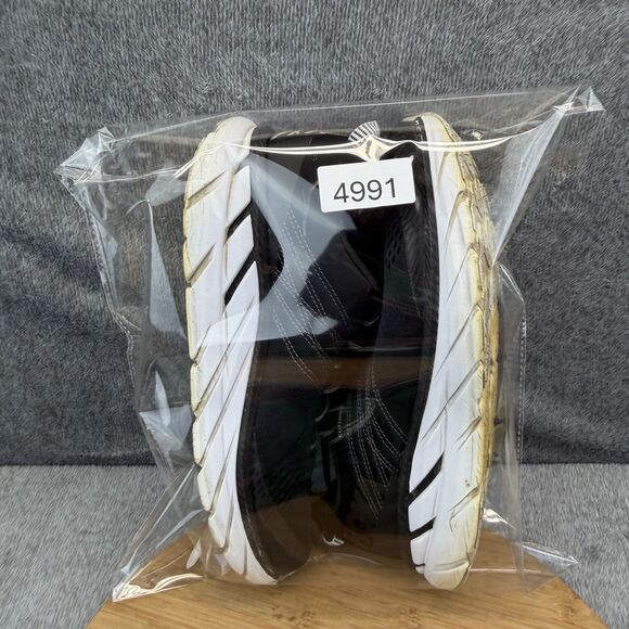 Hoka One One Clifton 6 Wide Shoes Mens Size 10 2E Black Running 1102876 BWHT main image 12